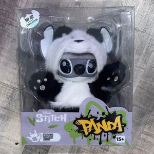 Disney Stitch in Panda Costume Plush